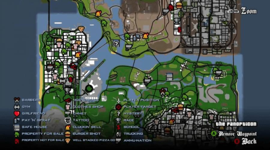 Карты GTA: San Andreas. Карты GTA San Andreas Новые карты для gta san